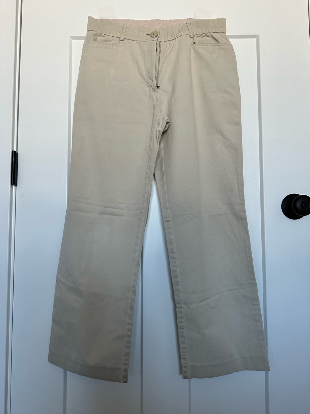 Studio Works petit khaki pants 8P 97% cotton 3% spandex
